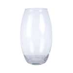 Glass Vase - Convex, 30cm Clear